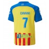 Valencia Edinson Cavani #7 Tredje Tröja 2022-23 Korta ärmar